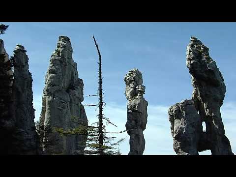 Felsformation Nadelspitzen in Steinbach a. Attersee