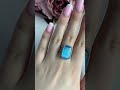 Серебряное кольцо с кошачьим глазом 8.74ct