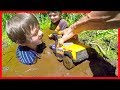 TOW TRUCKS STUCK IN THE MUD Axel Show Toy Trucks
