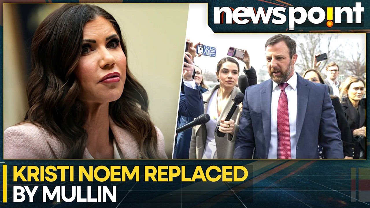 USA: Trump Replaces DHS Chief Kristi Noem, Nominates Senator Markwayne Mullin | WION Newspoint