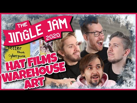 JINGLE JAM DAY 10 - HAT FILMS WAREHOUSE ART w/ Hat Films & Lewis - 10/12/20