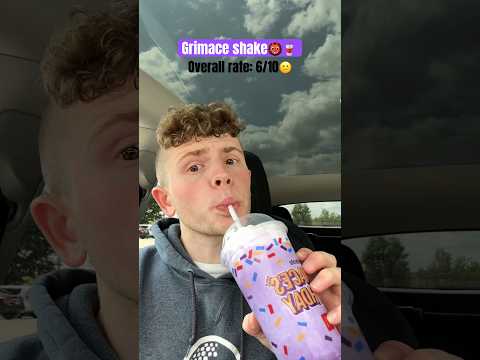 Eating and rating McDonald’s new Grimace Meal!