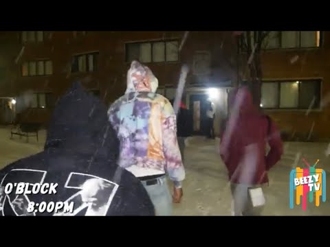 Live From OBLOCK Trenches With ShoeBox Baby + Before B-Lovee Pulled Up!