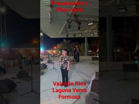 Valentin Ríos presentando a Piko Frank en Laguna Yema Formosa