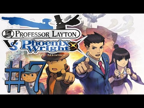 Let's Play Professor Layton Vs. Phoenix Wright: Ace Attorney [BLIND] - Part 7: Disappearing Act