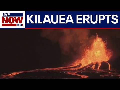Video | Kilauea volcano sends lava fountains 330 feet  | LiveNOW from FOX