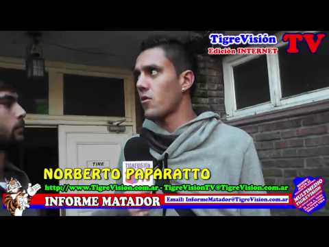 TigreVisión TV: Nota a Norberto Paparatto