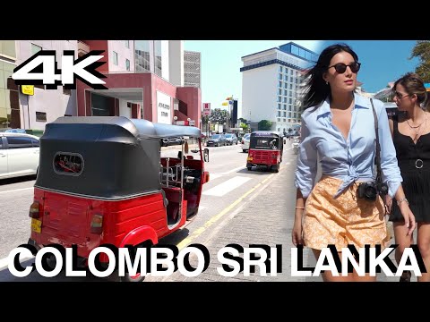 4K Walk Colombo Sri Lanka | Colombo Walking Tour | No Talking