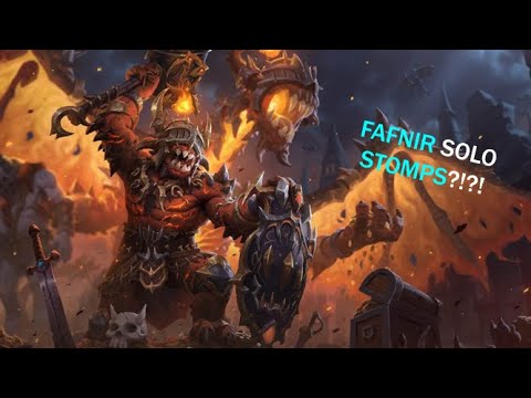 FAFNIR IS DISGUSTING IN SOLO LANE! - Smite