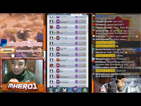 HELLO 6400+ TOP   Ladder Pushing  clash royale