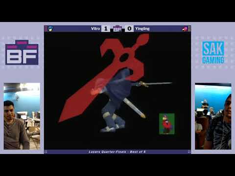 Battlefield: Rebirth Losers Quarters - Vitro (Marth) vs Yingling (Falco)