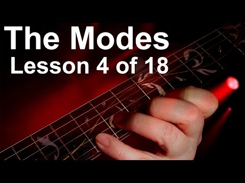 Guitar modes part 4.  How to play the Phrygian scale.