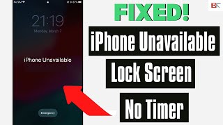 See iPhone Unavailable Lock screen No Timer? Get Out of Unavailable Screen in 3 Ways (No Passcode)