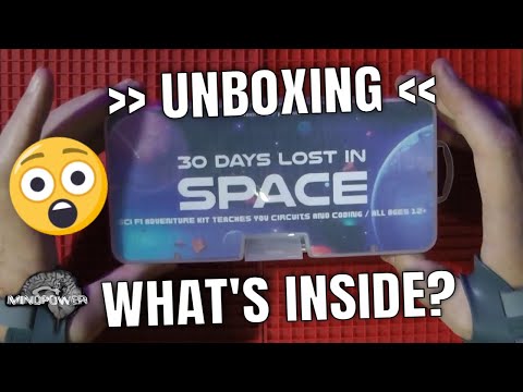 Unboxing 30 Days Lost In Space Adventure Kit from Inventr.io
