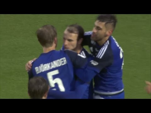 Krogh Gerson smäller in 1-0 på straff - TV4 Sport