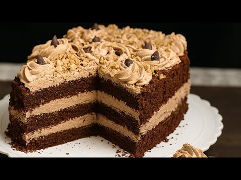 Шоколадный торт~Тает во рту…Этот торт невозможно забыть 🍫1 раз приготовишь — будешь делать всегда.