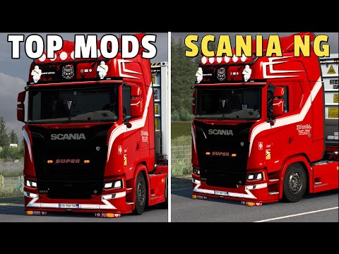 ETS2 MODS 1.45 Top Must Have Mods Scania Next Gen Tuning