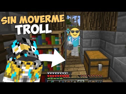 Bboymoreno92 - Minecraft troll trampas -  STAMP A SKYWARS SIN MOVERME |  MINECRAFT TROLLS