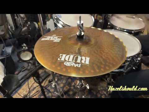 Paiste RUDE SOUND EDGE 14” Hihats IMMACULATE Condition! 880 1132 g DON’T PAY $550 FOR A GUESS image 5