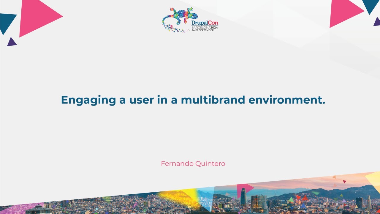 Engaging a user in a multibrand environment.