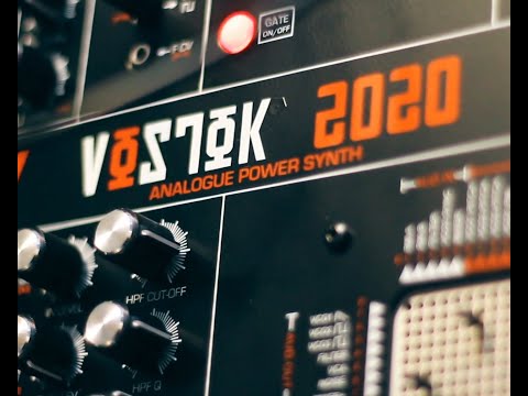 Vostok 2020 - analogue audio selection - Analogue Solutions pin matrix synth
