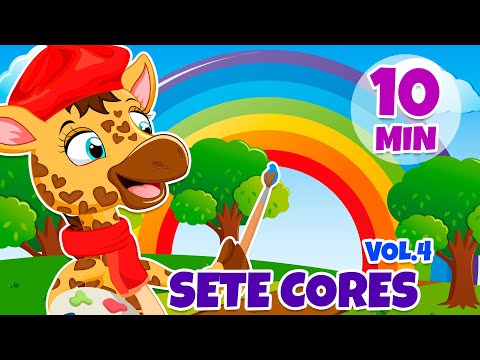Sete Cores Vol. 4 - Giramille 10 min | Desenho Animado Musical