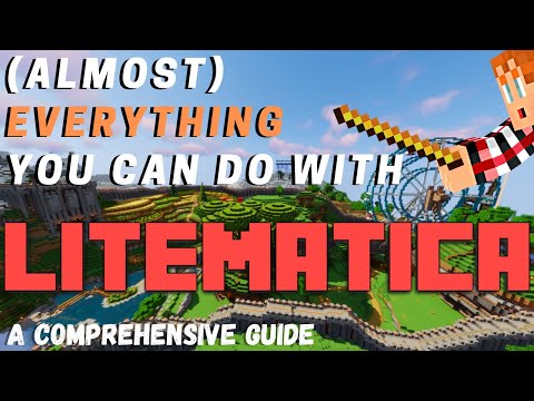 Mr Bouzouki_ - How to USE Litematica: Everything You Can Do With It (Almost!) Minecraft Java Tutorial