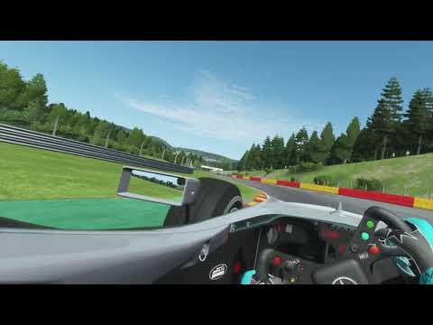 rFactor2 in VR Oculus Quest 2 Mclaren MP-4/13 at Spa