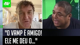 Que resenha: Cuca manda recado a Vampeta e relembra treta