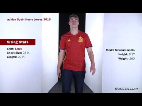 adidas Spain Home Jersey 2016