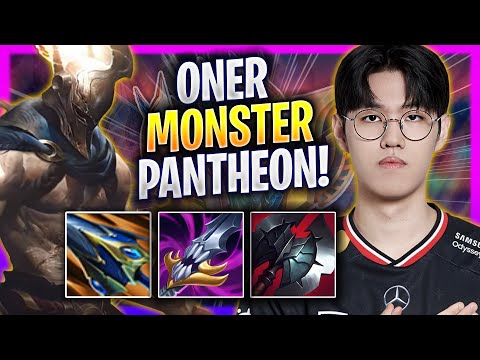 ONER IS A MONSTER WITH PANTHEON! - T1 Oner Plays Pantheon JUNGLE vs Karthus! | Season 2025