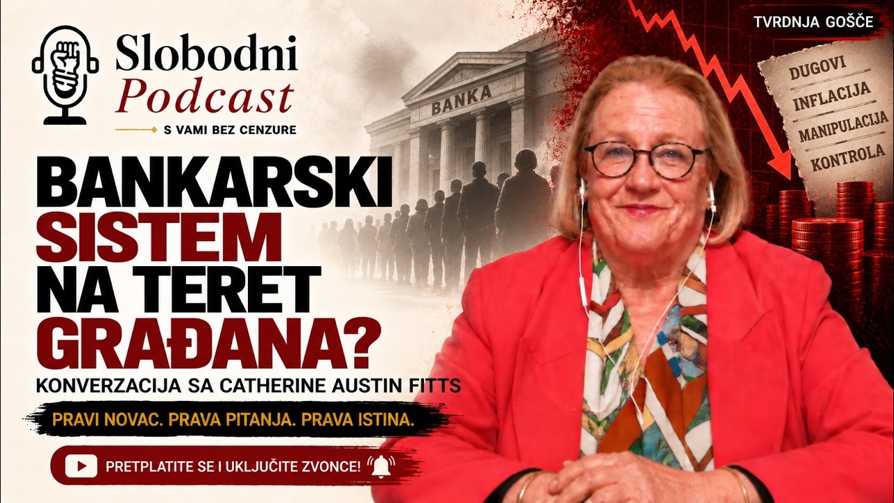 Pranje novca, 29 bilijuna i inflacija | Catherine Austin Fitts, SLOBODNI podcast #159