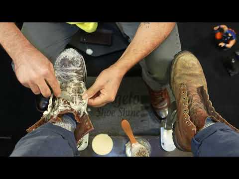 The MOST Relaxing Scraping Sounds | Angelo Shoe Shine ASMR