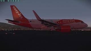 X-Plane 11    Fight @ Florence / A319