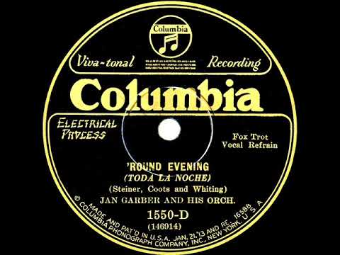 1928 Jan Garber - ‘Round Evening (Mull Downey, vocal)