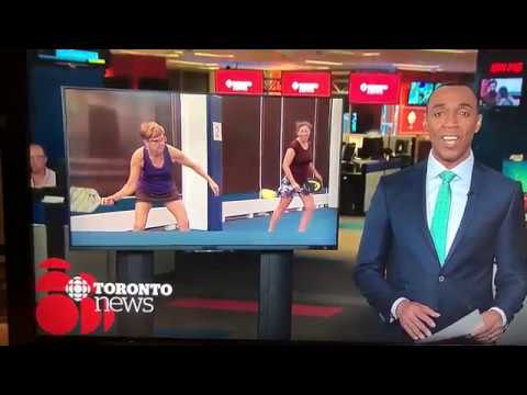 CBC News Coverage of Toronto Cup Pickleball Tournament