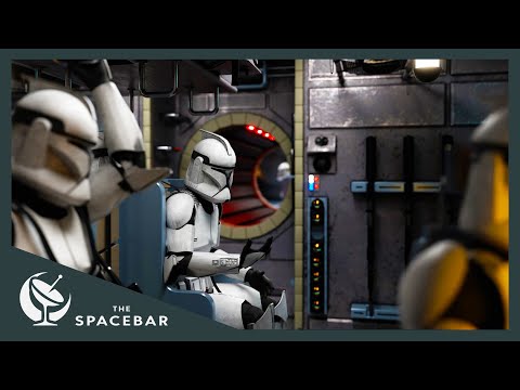 AT-TE Full Tour 4K │ Attack of the Clones 3D Animation