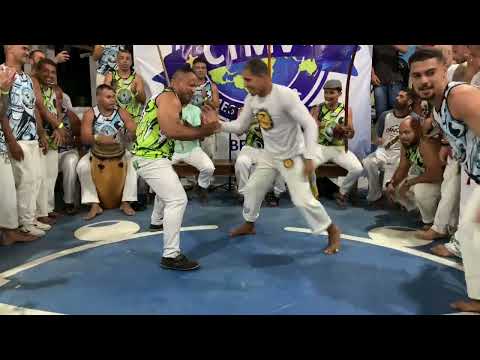 Roda de encerramento 1º dia do Maré capoeira