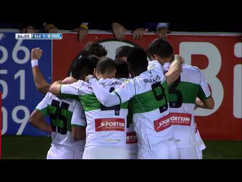Gol de Carles Gil (1-0) en el Elche CF - Celta de Vigo - HD