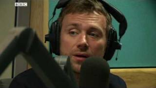 Gorillaz talk Glastonbury with Steve Lamacq BBC 6 Music Radio