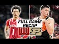Indiana UPSETS No. 5 Purdue, Completes SEASON SWEEP [FULL GAME RECAP] | CBS Sports