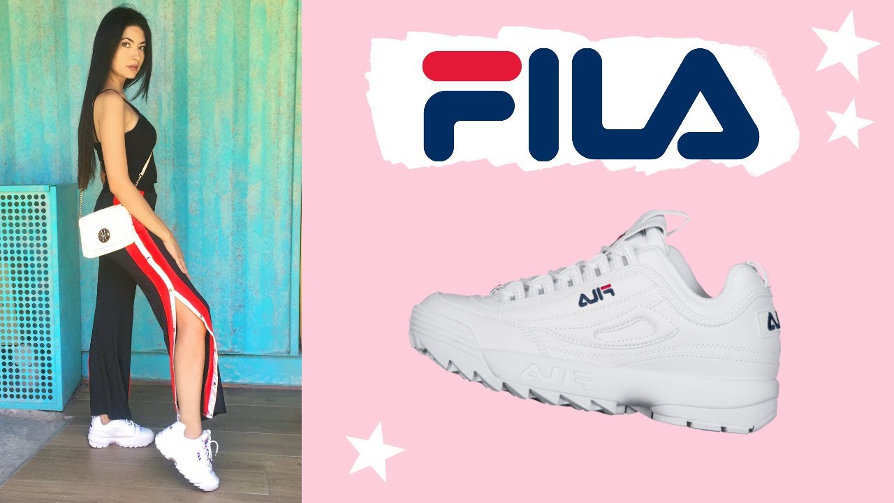 10 Outfits con tenis FILA DISRUPTOR