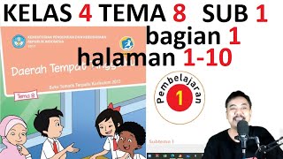 tema 8 kelas 4 subtema 1 halaman 1 10 daerah tempat tinggalku bagian 1 rev 2017