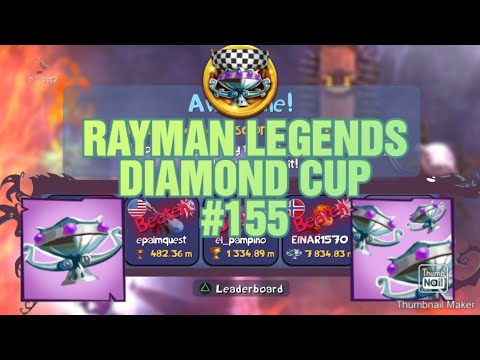 (RAYMAN LEGENDS CHALLENGES) MURPHY DISTANCE #31 (10.91KM) DIAMOND CUP!