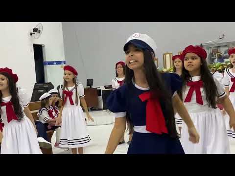 ACENDE OUTRA VEZ 🔥🔥🔥 MUITO LINDO / GRUPO DE GESTOS CRESCENDO COM CRISTO / AD CACIMBA DE DENTRO - PB