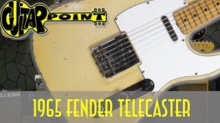 Video thumbnail for 1965 Fender Telecaster Maple Cap / GuitarPoint Maintal / Vintage Guitars by GuitarPoint