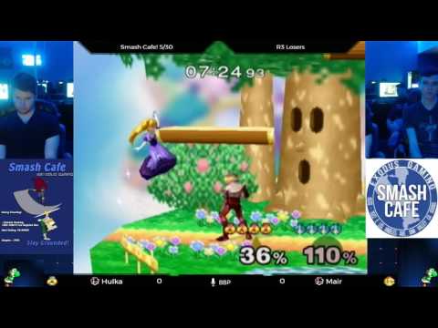 Smash Cafe 4 - Mair (Peach) vs Hulka (Sheik) - Winners Semis
