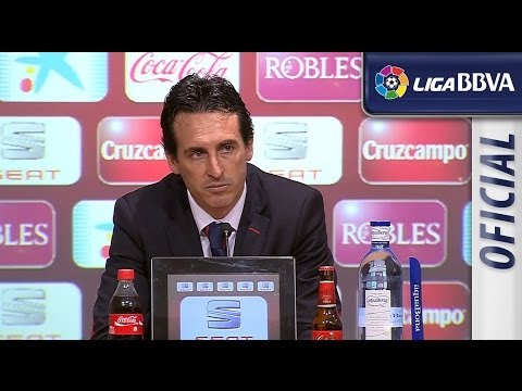 Rueda de Prensa de Emery tras el Sevilla FC (3-0) Getafe CF - HD