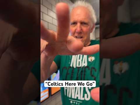 Bill Walton Getting Hyped for the Celtics Finals Game in 2022! #Shorts