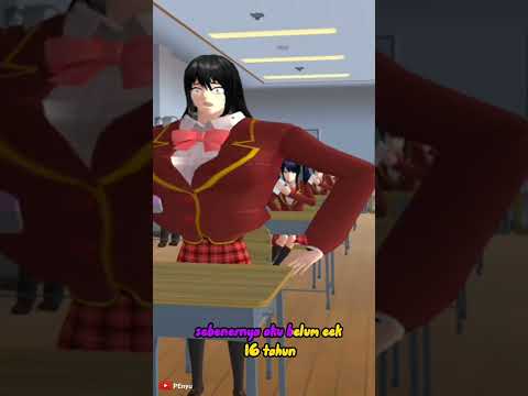 Not yet eek💩 16 years girl Shorts version sakura school simulator #shorts